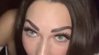 Sloppy Deepthroat In The Movie Theater